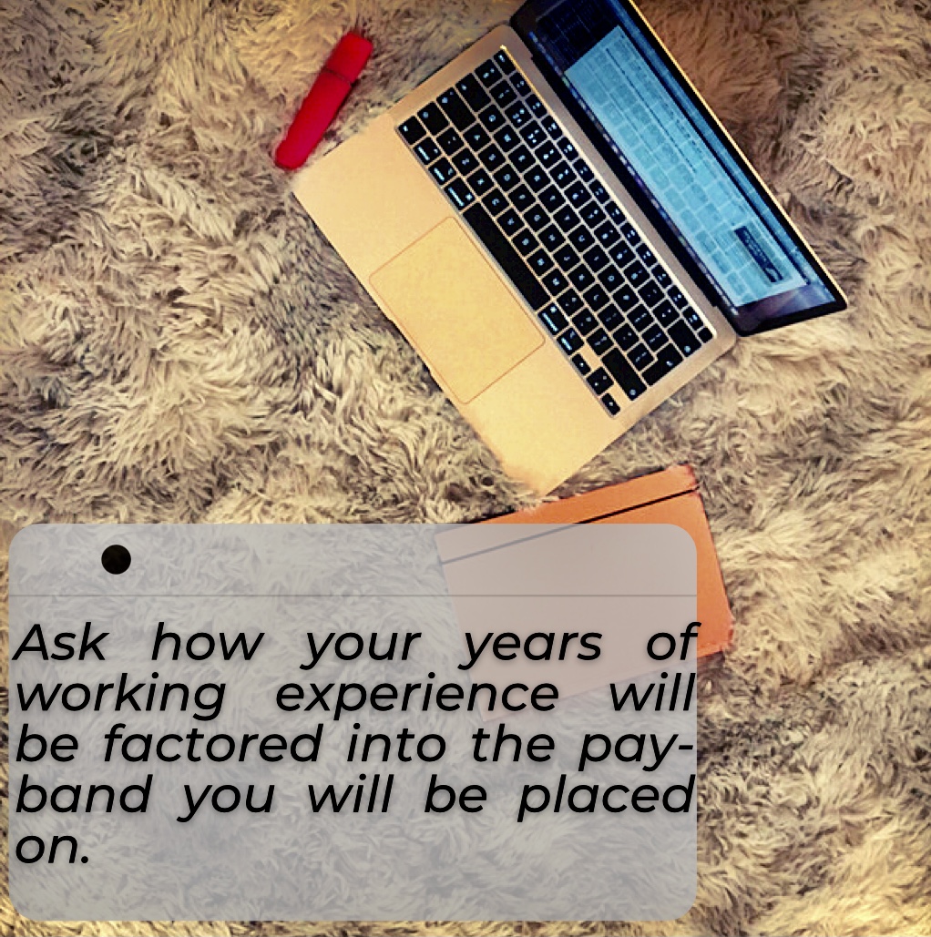 How your years of work experience counts for your pay